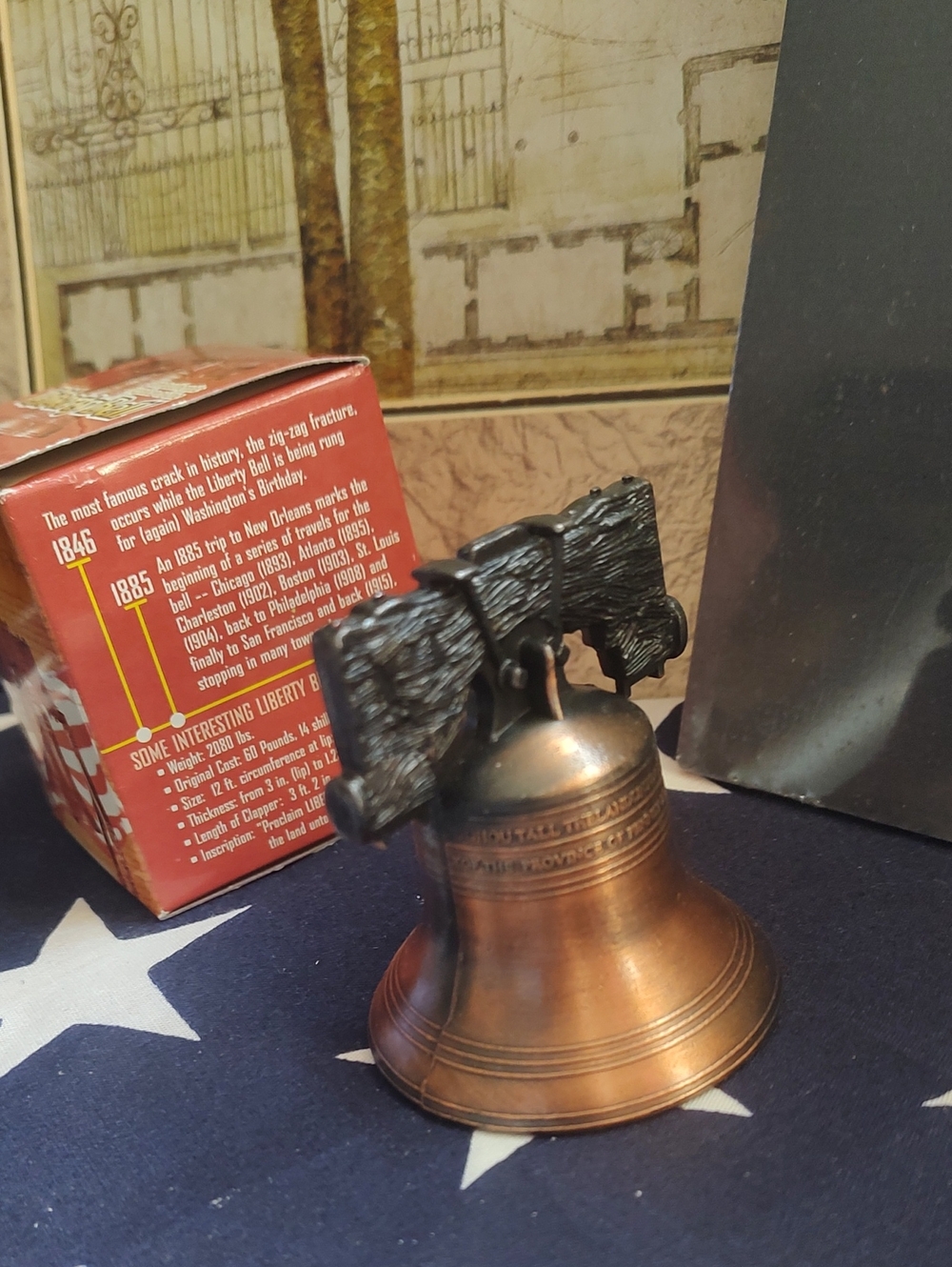 Liberty 🔔 Mini Liberty Bell Figurine - Picture 4 of 8